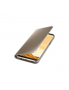 Samsung EF-ZG955CFE Clear View Cover Vikbart Fodral Till Samsung Galaxy S8 Plus - Guld
