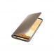 Samsung EF-ZG955CFE Clear View Cover Vikbart Fodral Till Samsung Galaxy S8 Plus - Guld