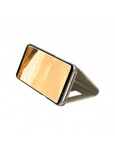 Samsung EF-ZG955CFE Clear View Cover Vikbart Fodral Till Samsung Galaxy S8 Plus - Guld