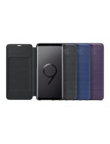 Samsung EF-NG965PBE LED View Cover Vikbart Fodral Till Samsung Galaxy S9 Plus - Svart