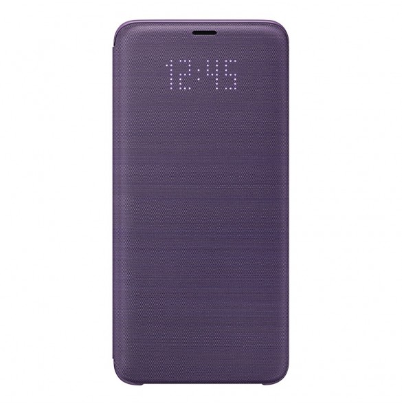 Samsung EF-NG965PVE LED View Cover Vikbart Fodral Till Samsung Galaxy S9 Plus - Lila