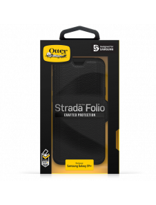 Otterbox Strada Läder Folio Case till Samsung Galaxy S9 Plus - Svart