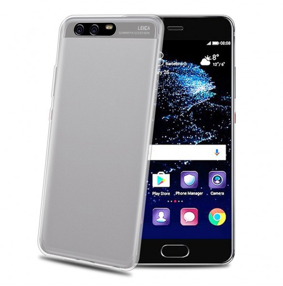 Celly TPU Cover Till Huawei P10 - Klar