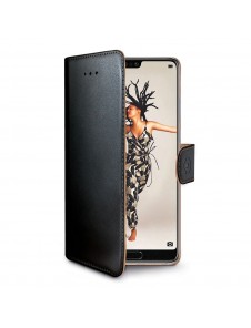 Celly Wallet Case till Huawei P20 - Svart