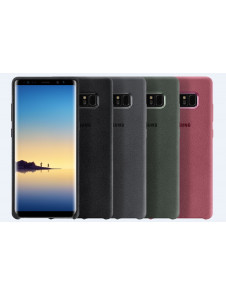 Samsung EF-XN950AKE Alcantera Back Cover Till N950 Galaxy Note 8 - GRÖN