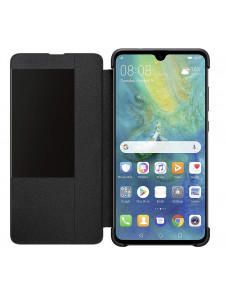 Huawei 51992621 Smart Flip View Vikbart Fodral Till Huawei Mate 20 - Svart