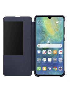 Huawei 51992605 Smart Flip View Vikbart Fodral Till Huawei Mate 20 - BLÅ