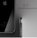 Clear Color Case Gel TPU Electroplating frame Cover Skal till Xiaomi Redmi Note 7 - Röd