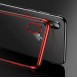 JollyFX Clear Color Case Gel TPU Electroplating frame Cover Skal till Xiaomi Redmi Note 7 - Svart