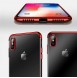JollyFX Clear Color Case Gel TPU Electroplating frame Cover Skal till Xiaomi Redmi Note 7 - Svart