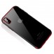JollyFX Clear Color Case Gel TPU Electroplating frame Cover Skal till Xiaomi Redmi Note 7 - Svart