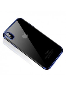 JollyFX Clear Color Case Gel TPU Electroplating frame Cover Skal till Xiaomi Redmi Note 7 - Svart