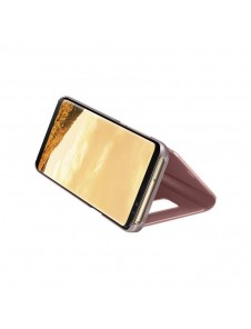 Samsung EF-ZG955CPE Clear View Cover Vikbart Fodral Till Samsung Galaxy S8 Plus - Rosa