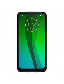 Svart och väldigt elegant lock till Motorola Moto G7 / G7 Plus.