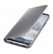 Samsung EF-ZG955CSE Clear View Cover Vikbart Fodral Till Samsung Galaxy S8 Plus - Silver