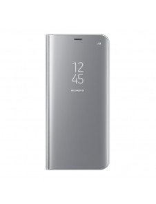 Samsung EF-ZG955CSE Clear View Cover Vikbart Fodral Till Samsung Galaxy S8 Plus - Silver