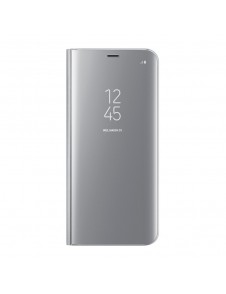 Samsung EF-ZG955CSE Clear View Cover Vikbart Fodral Till Samsung Galaxy S8 Plus - Silver