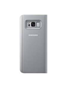 Samsung EF-ZG955CSE Clear View Cover Vikbart Fodral Till Samsung Galaxy S8 Plus - Silver