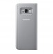 Samsung EF-ZG955CSE Clear View Cover Vikbart Fodral Till Samsung Galaxy S8 Plus - Silver