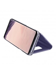 Samsung EF-ZG955CVE Clear View Cover Vikbart Fodral Till Samsung Galaxy S8 Plus - Violett