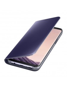 Samsung EF-ZG955CVE Clear View Cover Vikbart Fodral Till Samsung Galaxy S8 Plus - Violett
