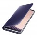 Samsung EF-ZG955CVE Clear View Cover Vikbart Fodral Till Samsung Galaxy S8 Plus - Violett