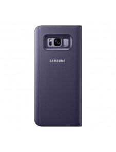 Samsung EF-ZG955CVE Clear View Cover Vikbart Fodral Till Samsung Galaxy S8 Plus - Violett