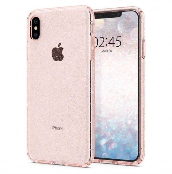 Din telefon och väldigt snyggt skydd från Spigen.