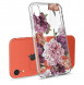 Rosblommigt och väldigt snygg täcka för iPhone XR.
