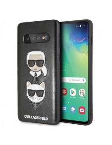 Samsung Galaxy S10 och väldigt snyggt skydd från Karl Lagerfeld.