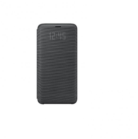 Samsung EF-NG960PBEGWW LED View Cover Vikbart Fodral Till Samsung Galaxy S9 - Black
