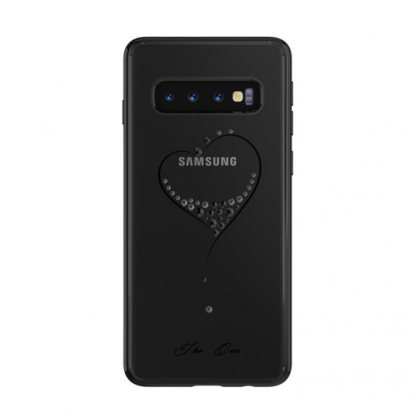 Samsung Galaxy S10 Plus och väldigt snyggt skydd från Kingxbar.
