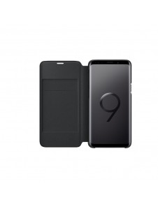 Samsung EF-NG960PBEGWW LED View Cover Vikbart Fodral Till Samsung Galaxy S9 - Black
