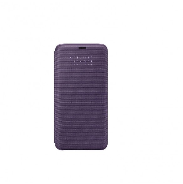 Samsung EF-NG960PVEGWW LED View Cover Vikbart Fodral Till Samsung Galaxy S9 -  Lila