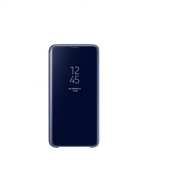 Samsung EF-ZG960CLEGWW Clear View Cover Skal till Samsung Galaxy S9 - Blå