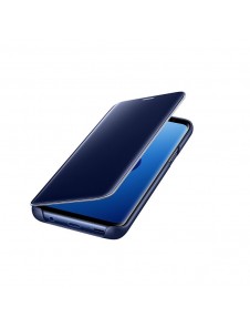Samsung EF-ZG960CLEGWW Clear View Cover Skal till Samsung Galaxy S9 - Blå