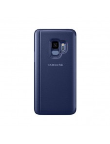 Samsung EF-ZG960CLEGWW Clear View Cover Skal till Samsung Galaxy S9 - Blå