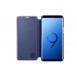 Samsung EF-ZG960CLEGWW Clear View Cover Skal till Samsung Galaxy S9 - Blå