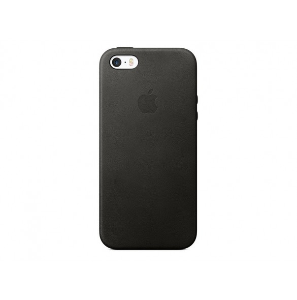 Apple MMHH2ZM/A Leather Case Skal till iPhone 5/ 5s / SE - Svart