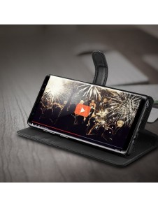 Spigen Wallet S Saffiano Samsung Galaxy Note8 - Svart