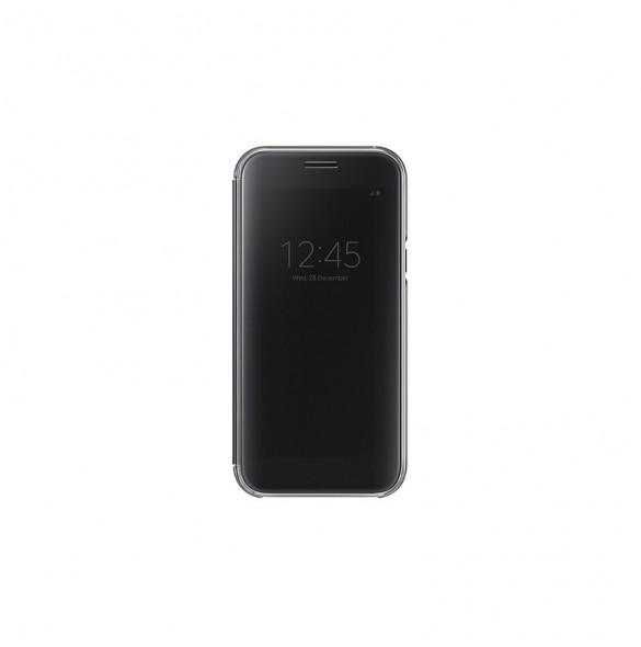 Samsung EF-ZA520CBE Clear View Cover Vikbart Fodral Till Samsung A5 2017 - Svart