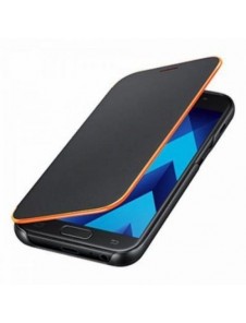 Samsung EF-FA320PBEGWW Neon Flip Case Till Galaxy A3 2017 - Svart