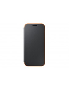 Samsung EF-FA320PBEGWW Neon Flip Case Till Galaxy A3 2017 - Svart