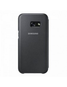 Samsung EF-FA320PBEGWW Neon Flip Case Till Galaxy A3 2017 - Svart