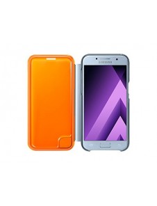 Samsung EF-FA320PLEGWW Neon Flip Case Till Galaxy A3 2017 - Neon Blå