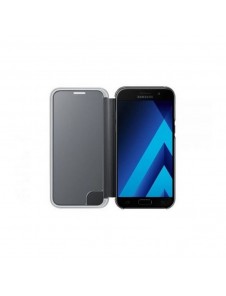 Samsung EF-ZA520CBE Clear View Cover Vikbart Fodral Till Samsung A5 2017 - Svart