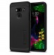 Svart och väldigt elegant lock till LG G8 ThinQ.