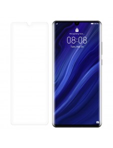 Wozinsky tempererat glas fullt lim supertåligt skärmskydd full täckning med ramsväska vänlig för Huawei P30 Pro
