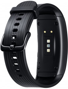 Samsung Galaxy Gear Fit 2 Pro - Size L - Svart (SM-R365)