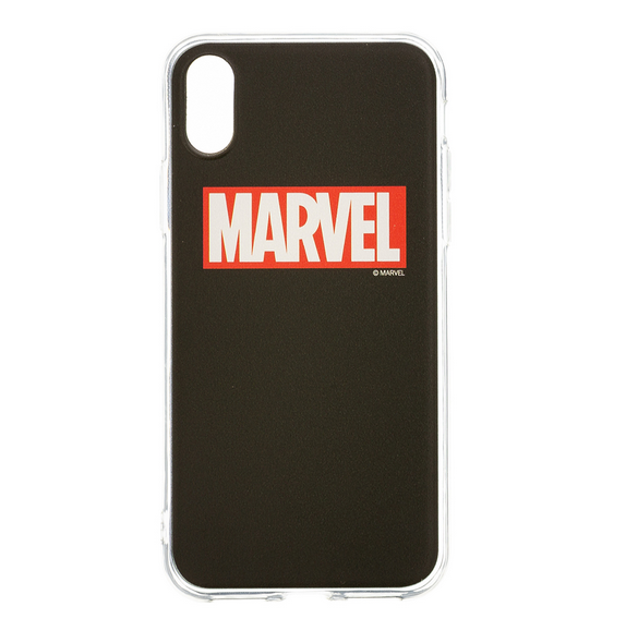 iPhone XS och väldigt snyggt skydd från Marvel.